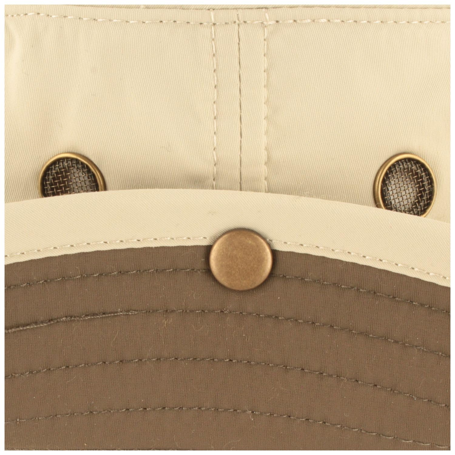 Breiter Cappello da safari, Cappello Estivo da Sole con Protezione UV 30+, Traspirante, Leggero e Pieghevole, con Sottogola Regolabile, Beige XL, Beige 2, XL