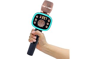 Carpool Karaoke The Mic 2.0: Enhance Your Driving Experience with Wireless & Bluetooth Convenience