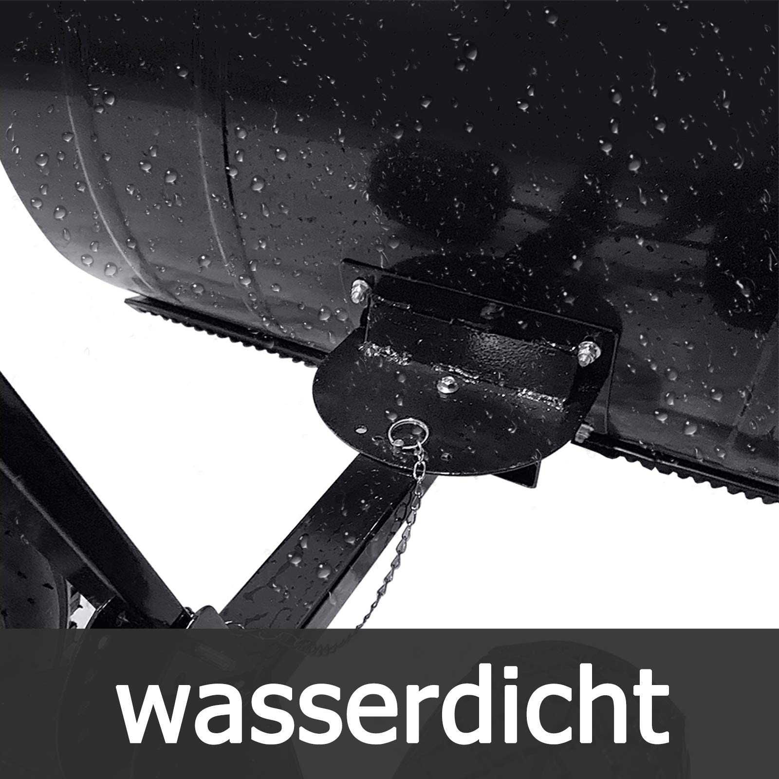 XMTECH Schneeschaufel mit Rädern Höhenverstellbar 5-Fach Schneeschieber Schneeräumen Schneeschild 74cm extra-Breiten Kunststoffblatt
