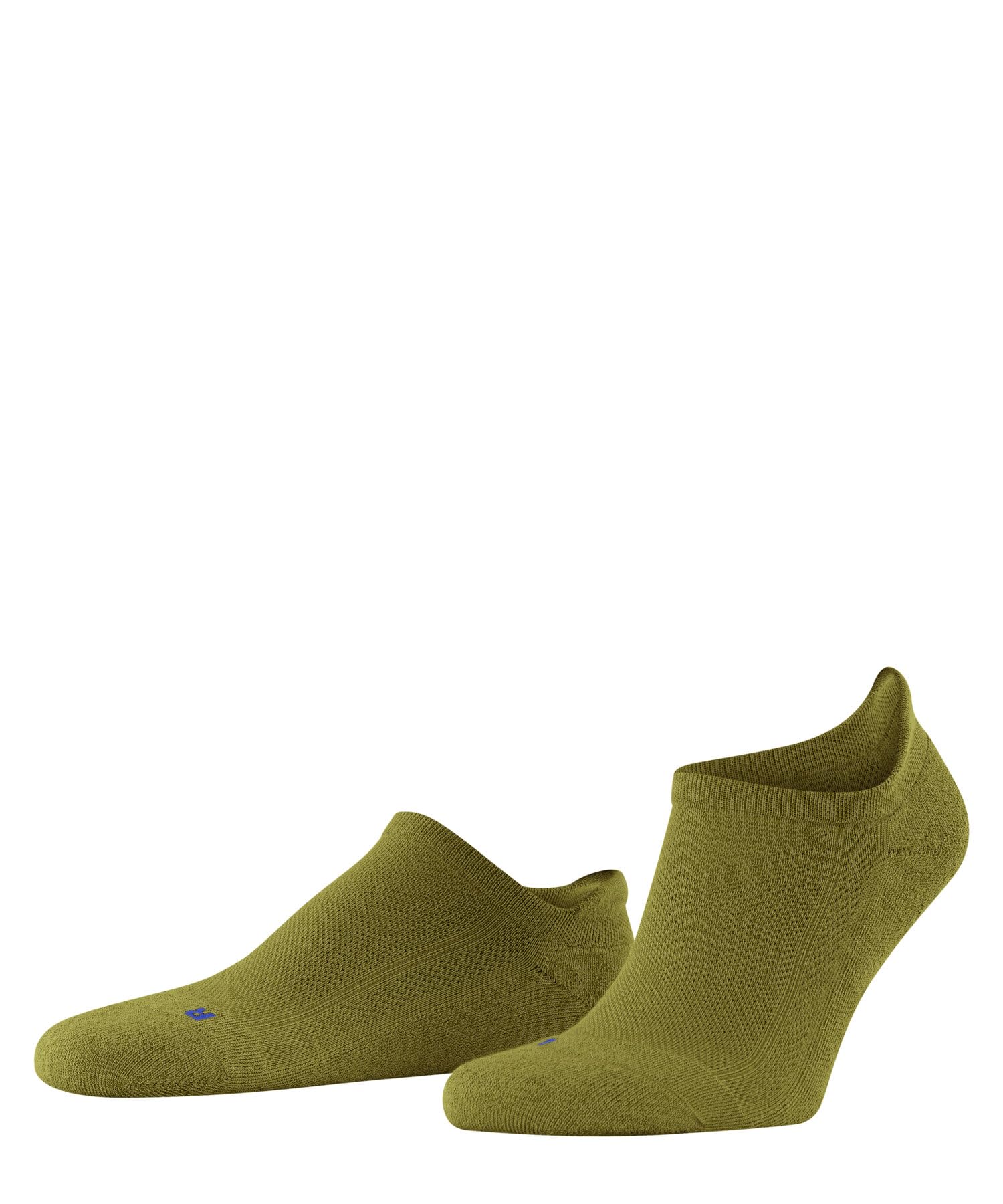 FALKE Unisex Cool Kick Sneaker U SN Breathable Low-Cut Plain 1 Pair Trainer Socks, Green (Vegetal 7471), 2.5-3.5