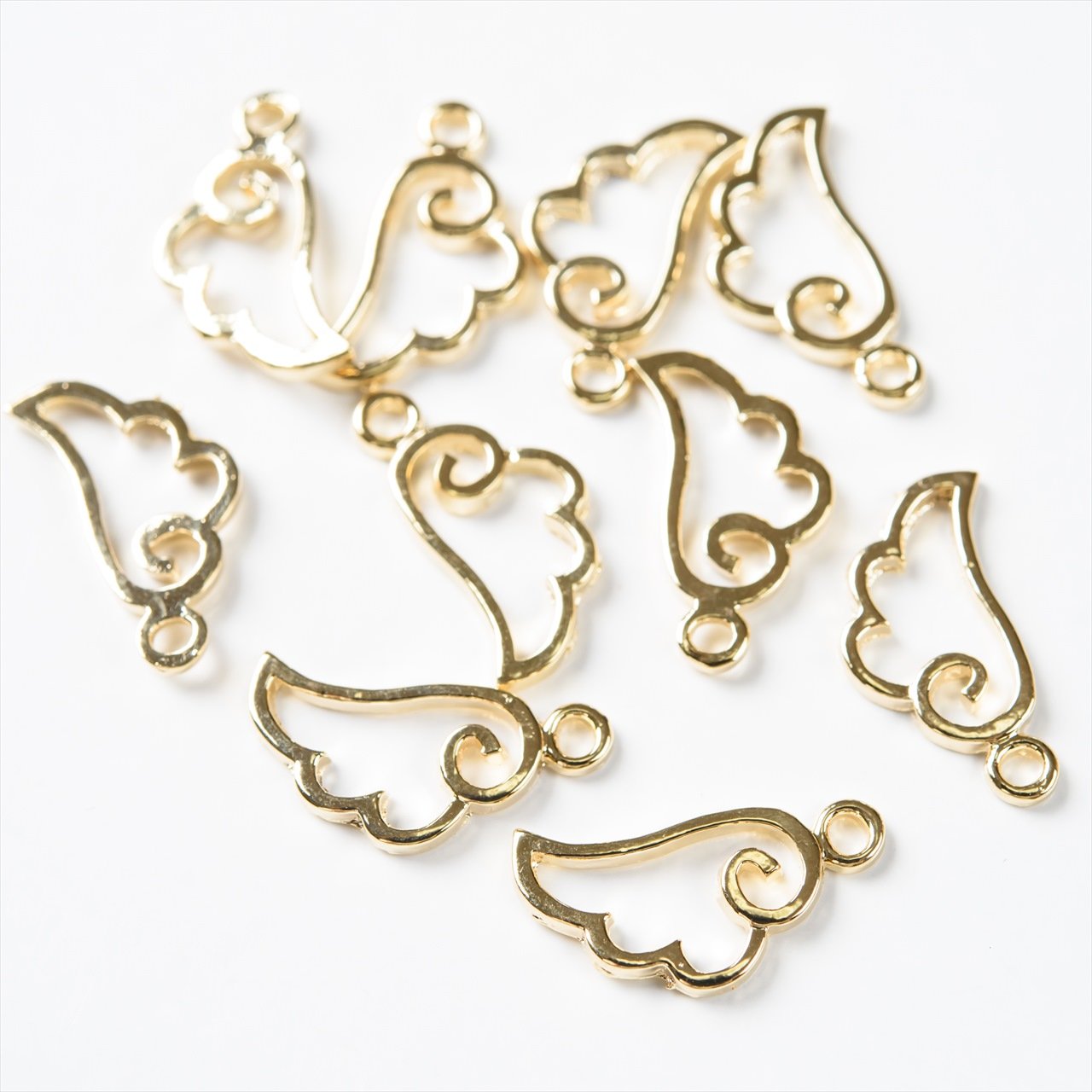 アマビエチャーム レジン空枠 横向き 200個