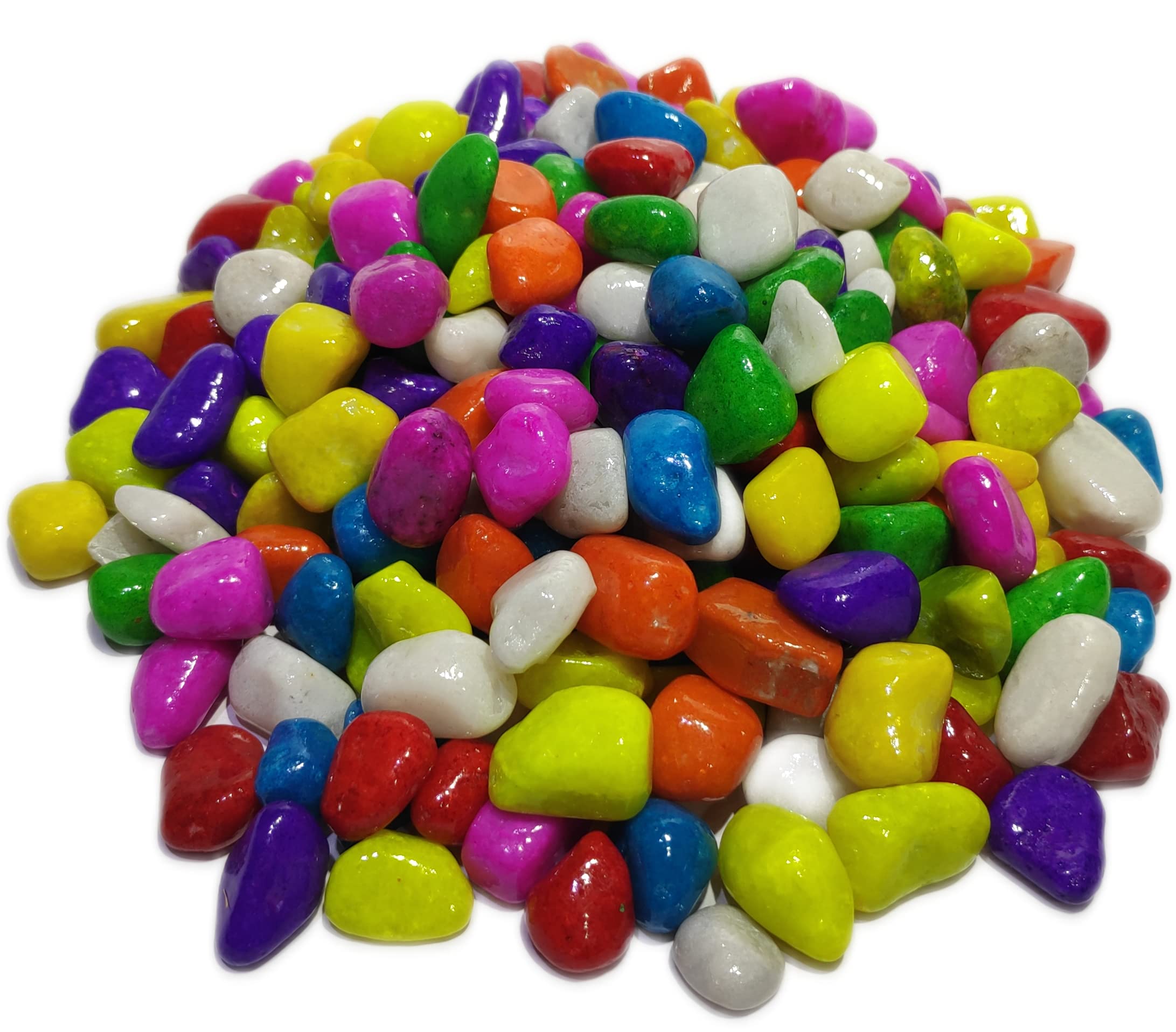| JK Gold | Decorative Pebbles/Stone/Pathar | Multi Color | Small (8mm-20mm) | Glossy Polished Stone for Home Decor | Vase Fillers | Aquarium Fish Tank Decor | Garden (900 g) (B0C2JD7PQK) Amazon Price History, Amazon Price Tracker