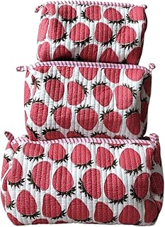 RAJBHOOMI HANDICRAFTS Juego de 3 bolsas de al...