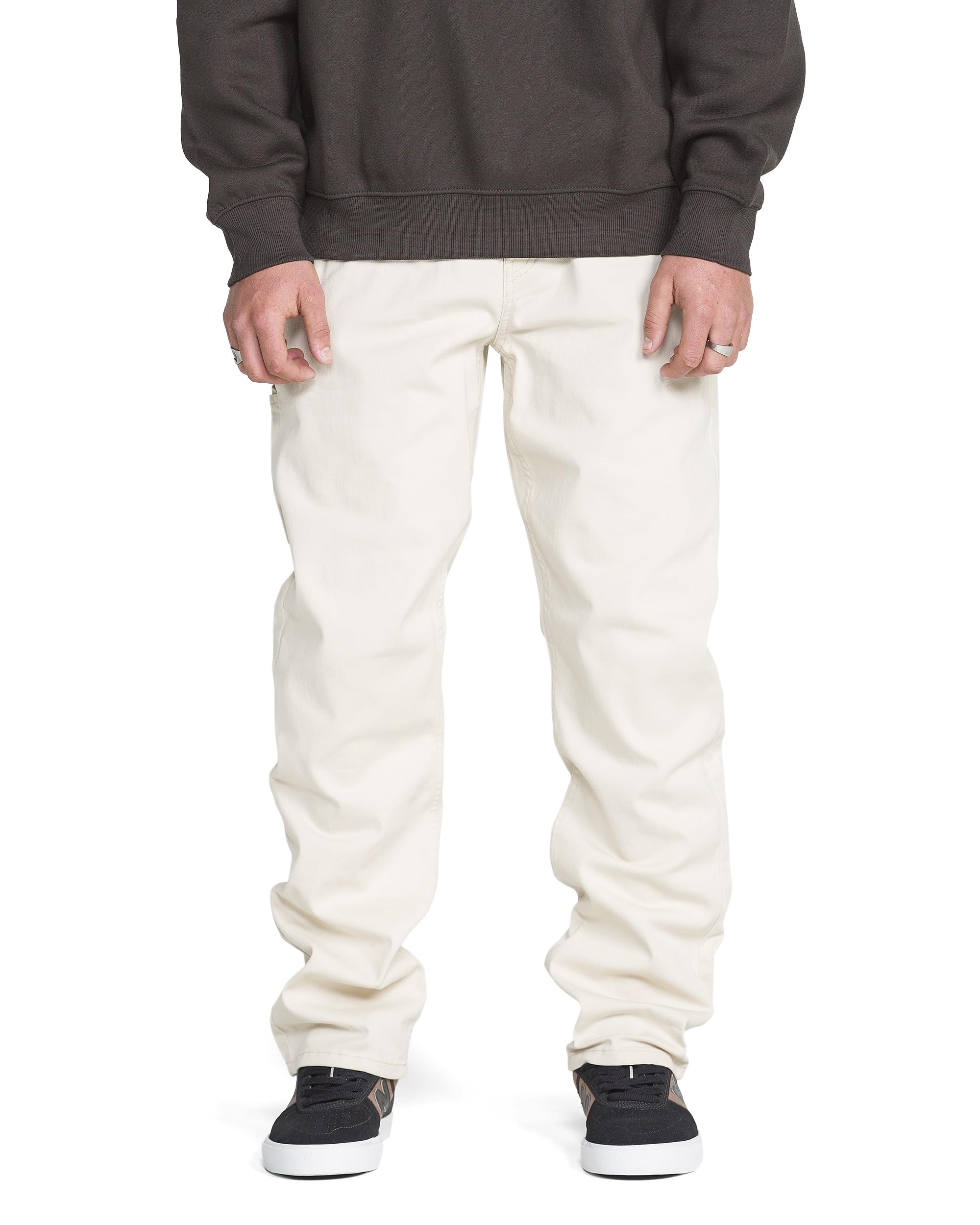 Volcom Men's Tustin Utility Workwear Pant – Durable Cotton Twill Pants with Utility Cargo Pockets