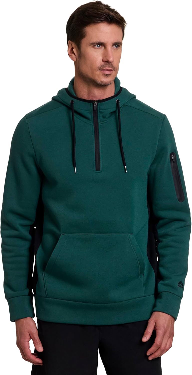 RBX Active Men's Fleece Workout Athletic Pullover Hoodie - Image 5