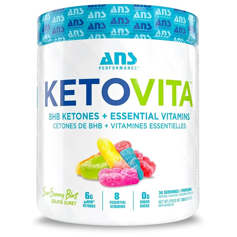 ANS Performance Suplemento em pó de cetonas com beta-hidroxibutirato (BHB), 6 g, 30 porções, 232 g