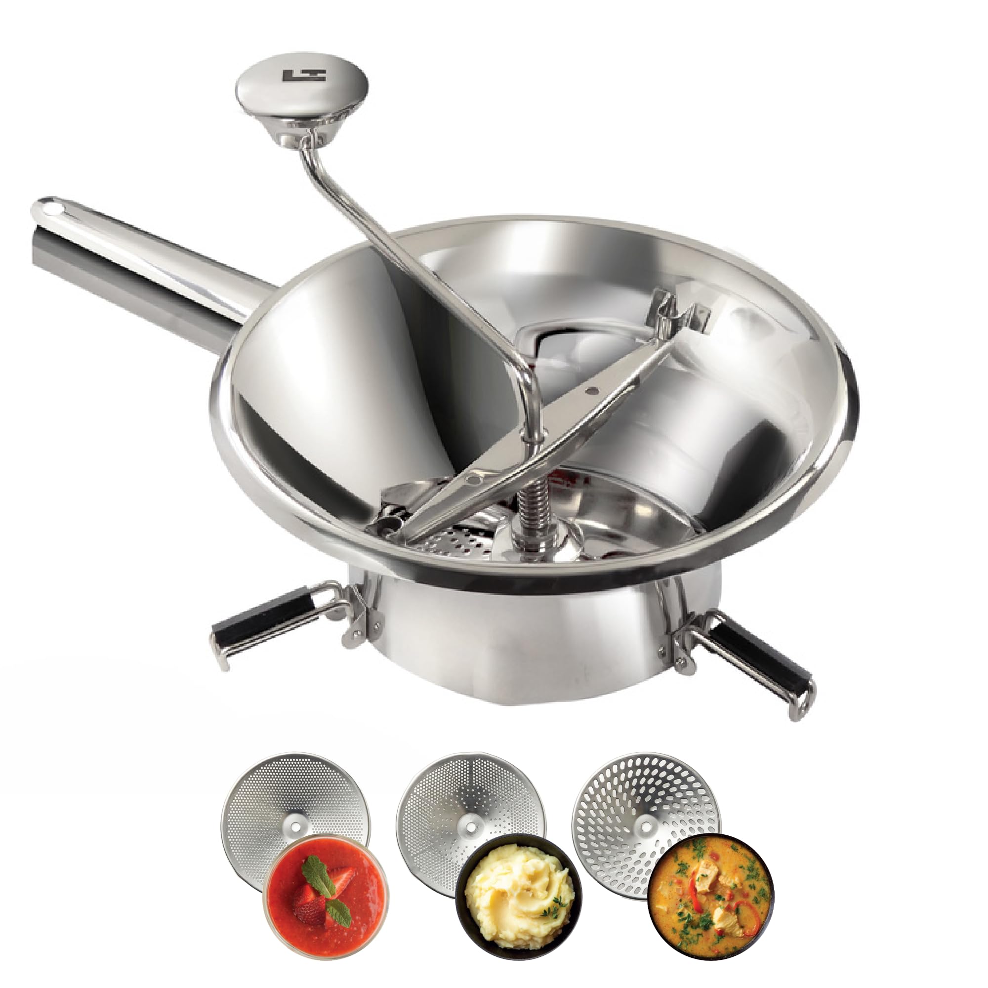 Amazon.co.jp: Louis Tellier(LT) 18-10 ムーラン 24cm 刃3枚付