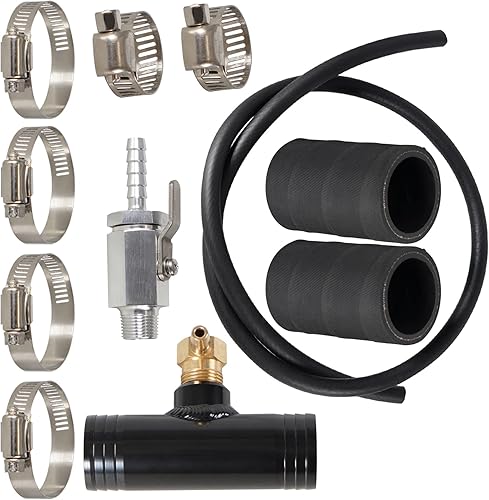 Miniatura 8 de YESHMA Kit de instalación de tanque de combustible auxiliar diésel de 1-12 pulgadas compatible con Ford Dodge 2012 y más antiguos, compatible con