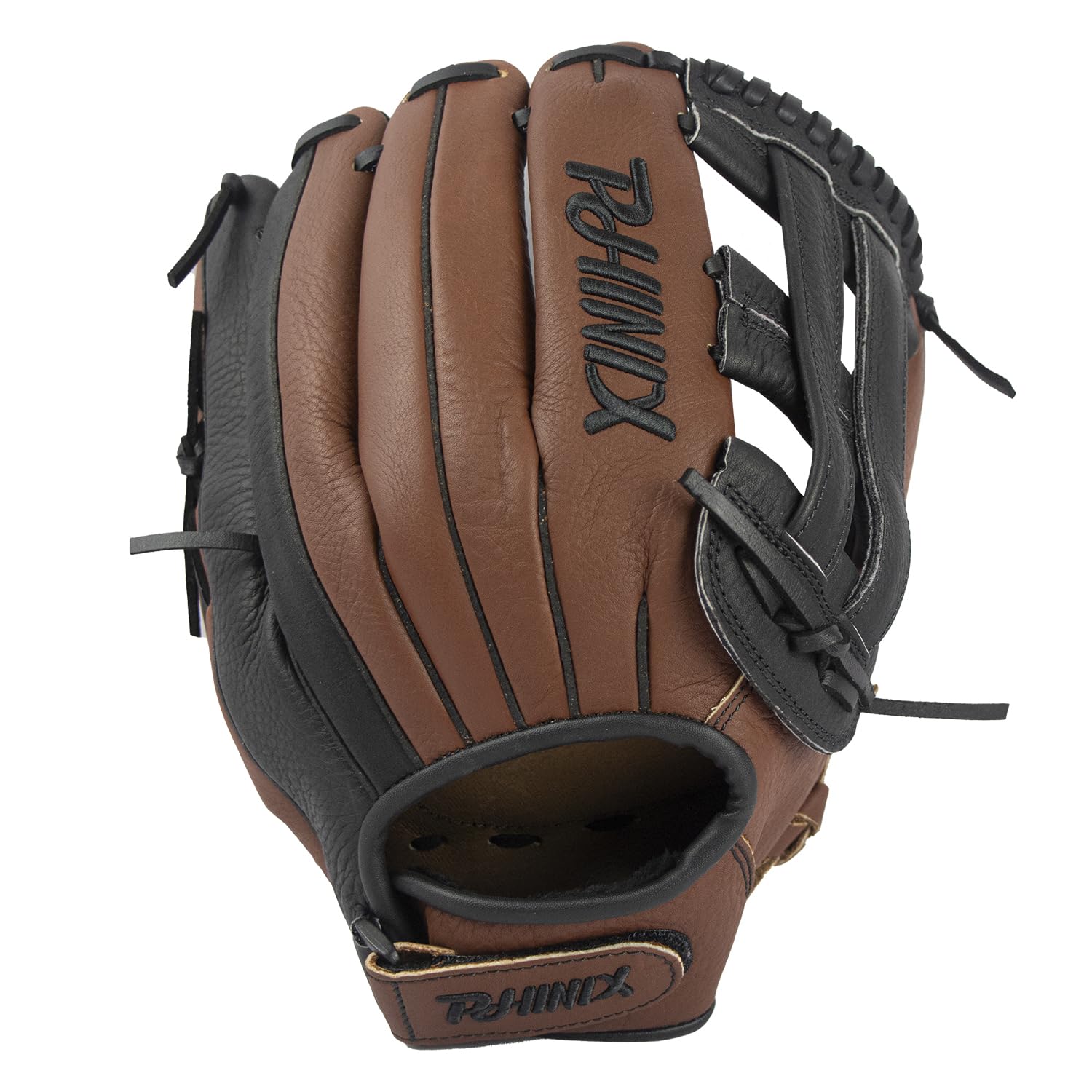 PHINIX Baseball-Handschuh für Erwachsene, Leder, langsames Spielfeld, 31,8 cm