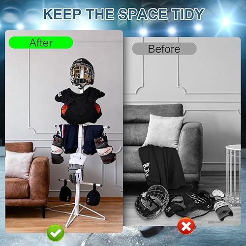 Miniatura 5 de Estante de secado de hockey (1)