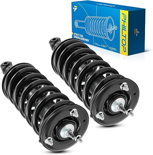 Miniatura 93 de PHILTOP - Bolsa trasera con resorte de aire para BMW X5 2007-2018 2008-2019 BMW X6 949857 - Actualización de suspensión duradera Suspensión cargada