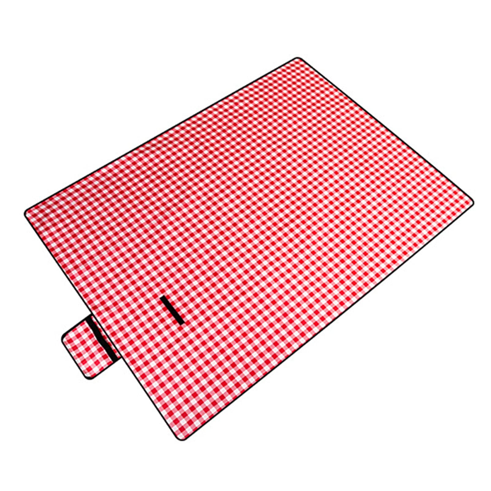 Poduszka kempingowa z uchwytem mata piknikowa z tkaniny oxcloth składany przenośny wodoodporny koc plażowy na zewnątrz Camping piesze wycieczki/czerwony/150 * 100 cm
