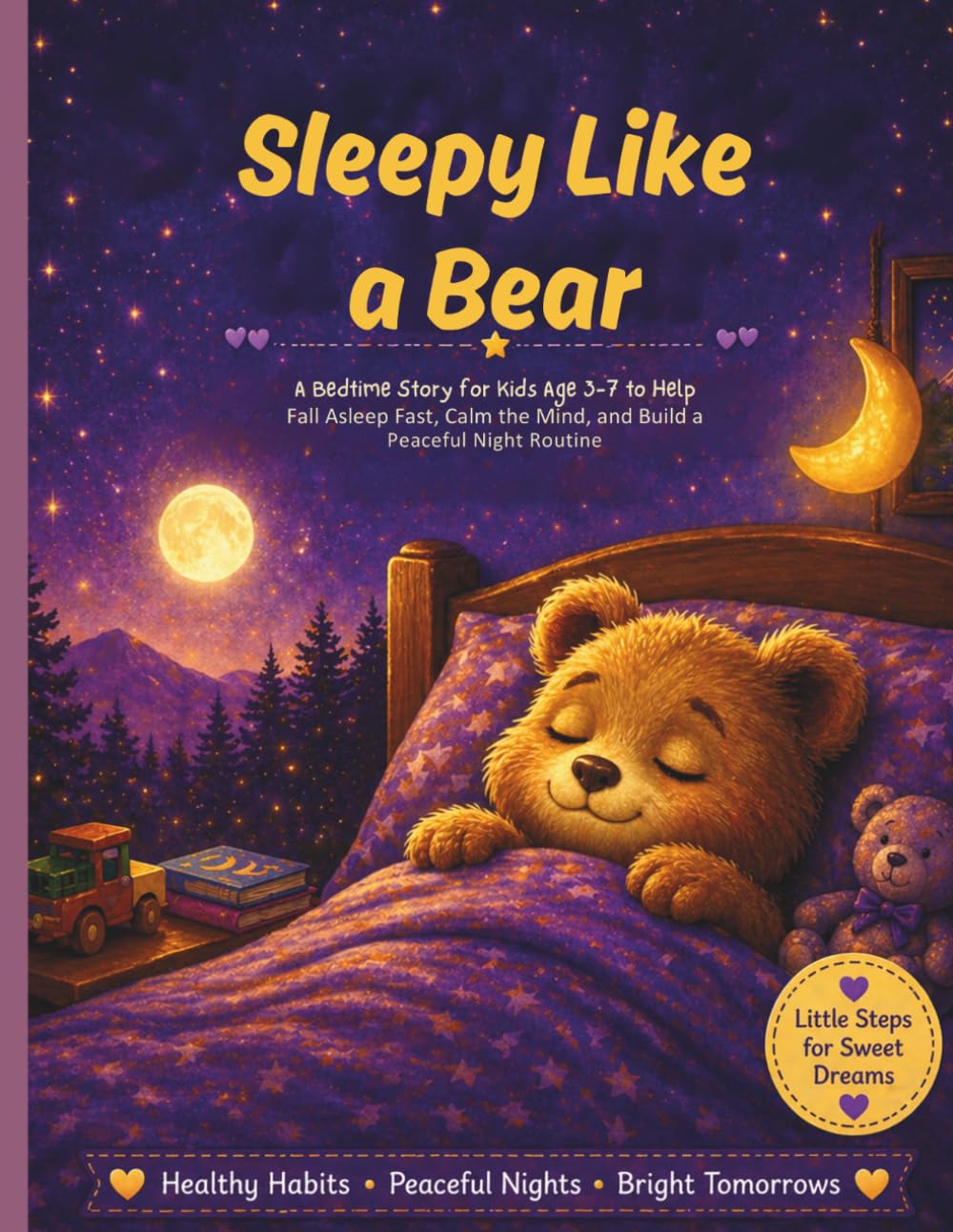 Sleepy Like a Bear: A Bedtime Story for Kids Ages 3–7 to Help Fall Asleep Fast, Calm the Mind, and Build a Peaceful Night Routine