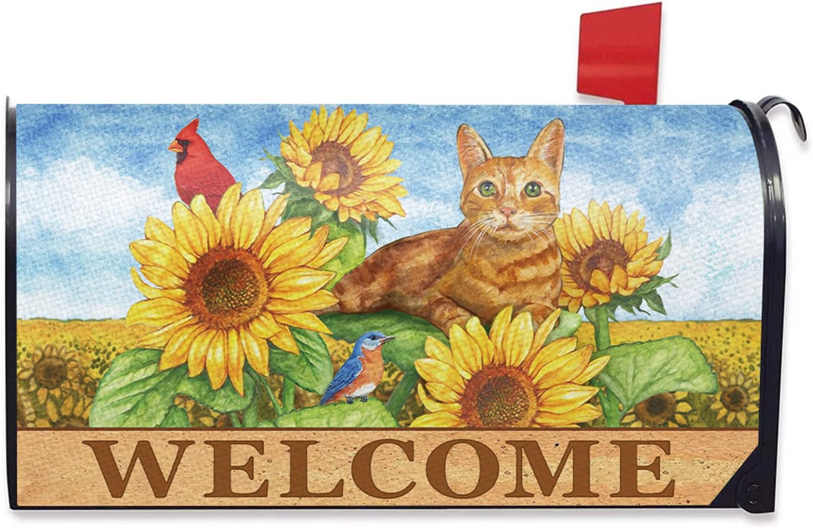 My Daily Mailbox Cover Cute Kitty Cat Decorative