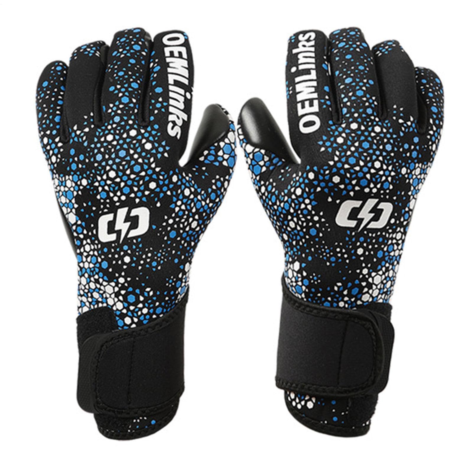 Guantes de portero cómodos de alto rendimiento, reutilizables, transpirables, para niños, niñas, adultos, adolescentes, familiares y amigos