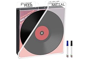 DIY Writable Album LP Records Organizer Plastic Vinyl Record Dividers