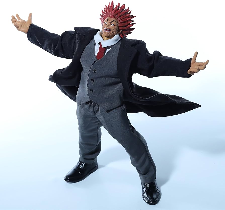 範馬勇次郎 可動フィギュア表情パーツ・ハンドパーツ・服セット付き 範