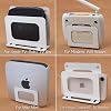 Soporte de pared ajustable para cable módem, Apple TV, Roku, Mac mini, Xiaomi TV Box, Mini PC, módems y routers (Angosto) 5