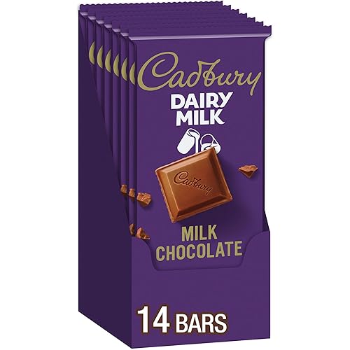 Miniatura 10 de CADBURY DAIRY MILK - Caramelo de chocolate con leche aperitivo de película barra de 35 onzas