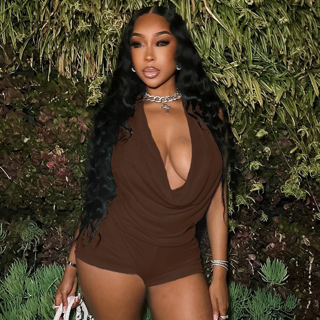 Sexy Two Piece Outfits for Women Club Night Stretchy Backless See Through Club Outfits for Women Sexy Clubwear 2026 - Image 3