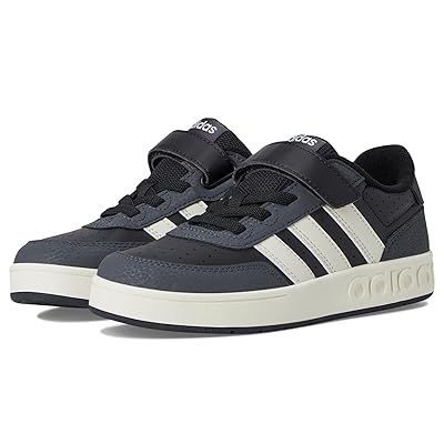 adidas Kids Breakbase Shoes (Little Kid) Kids Shoes Black/Off White/Carbon