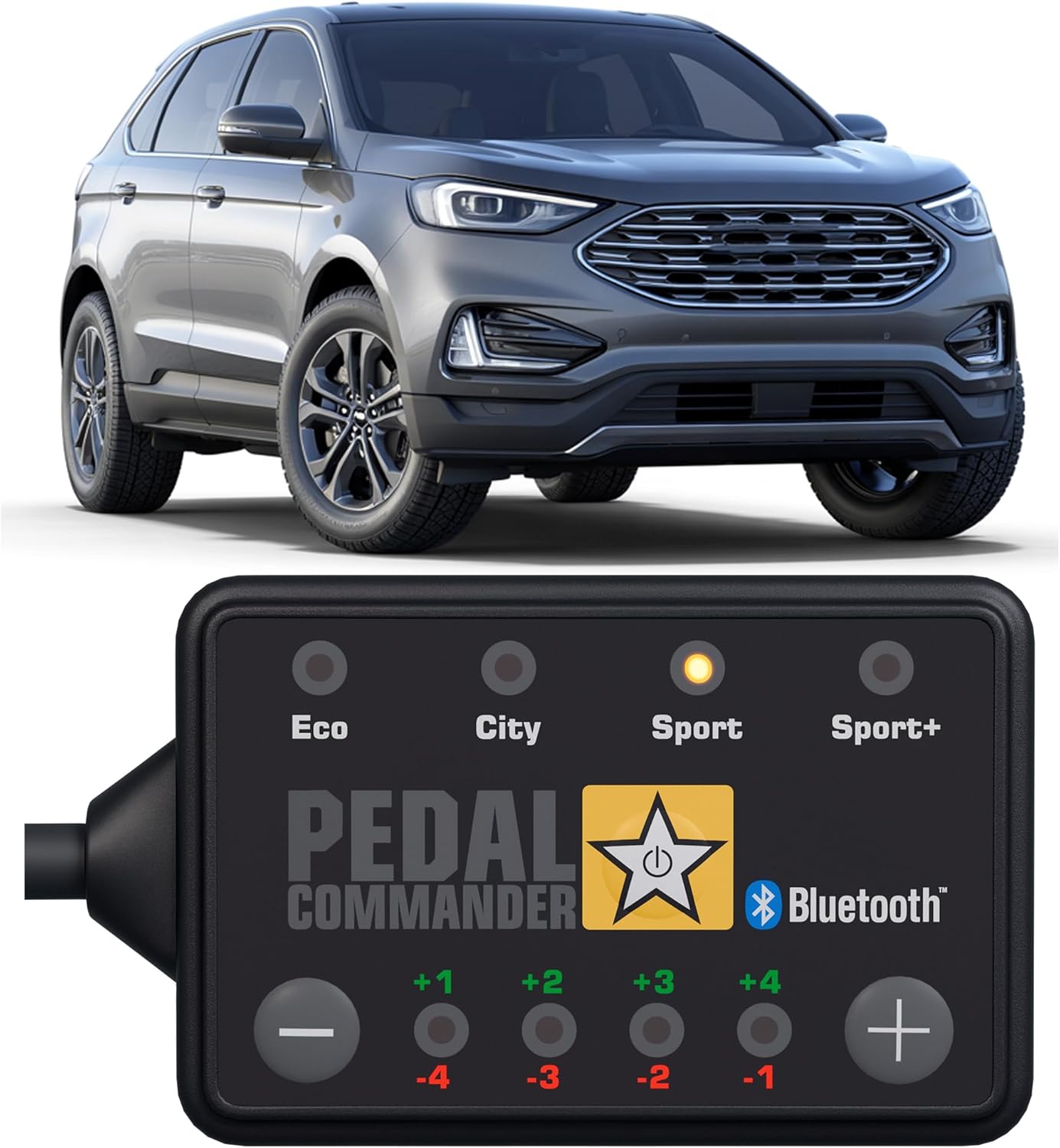 PEDAL COMMANDER for Ford Edge 2011-2024 Throttle Response Controller - Plug-and-Play, 4 Driving Modes, Throttle Controller Performance Parts, App Control, Edge Accessories