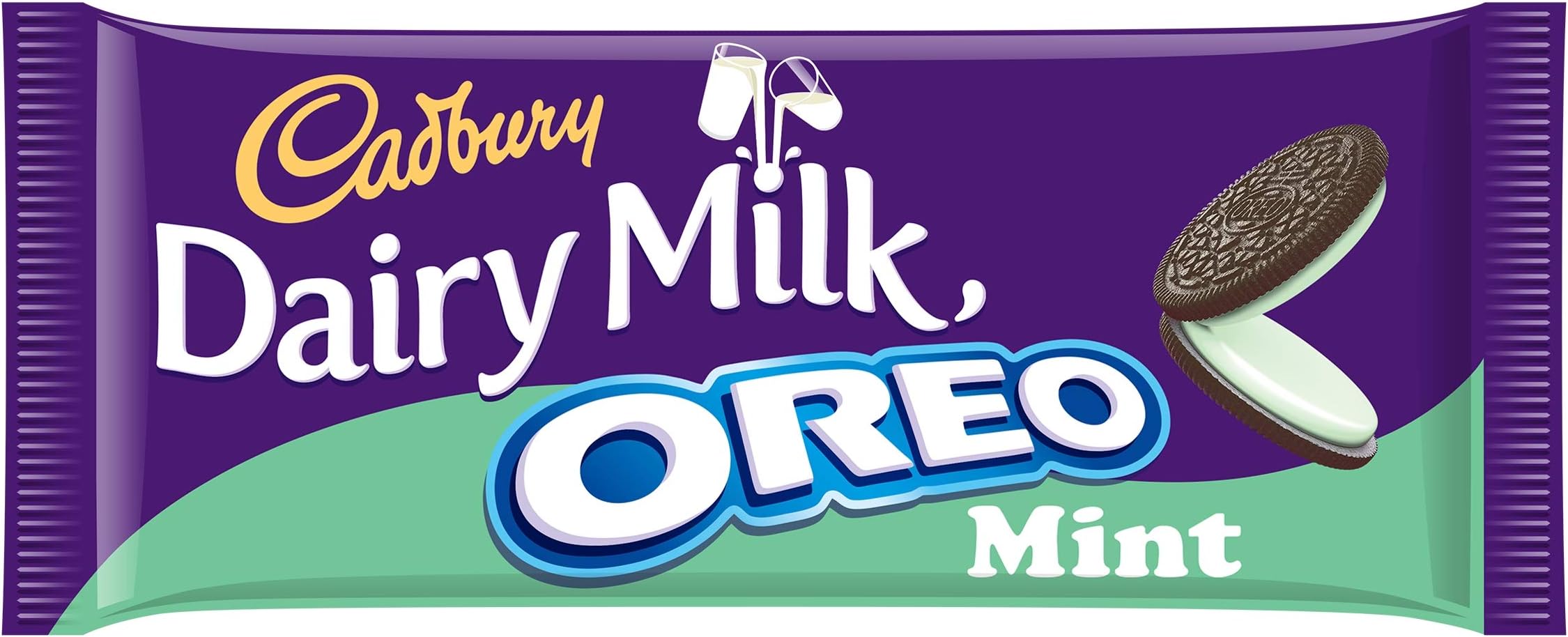 Oreo Cadbury Dairy Milk Mint Chocolate Bar, 120 g