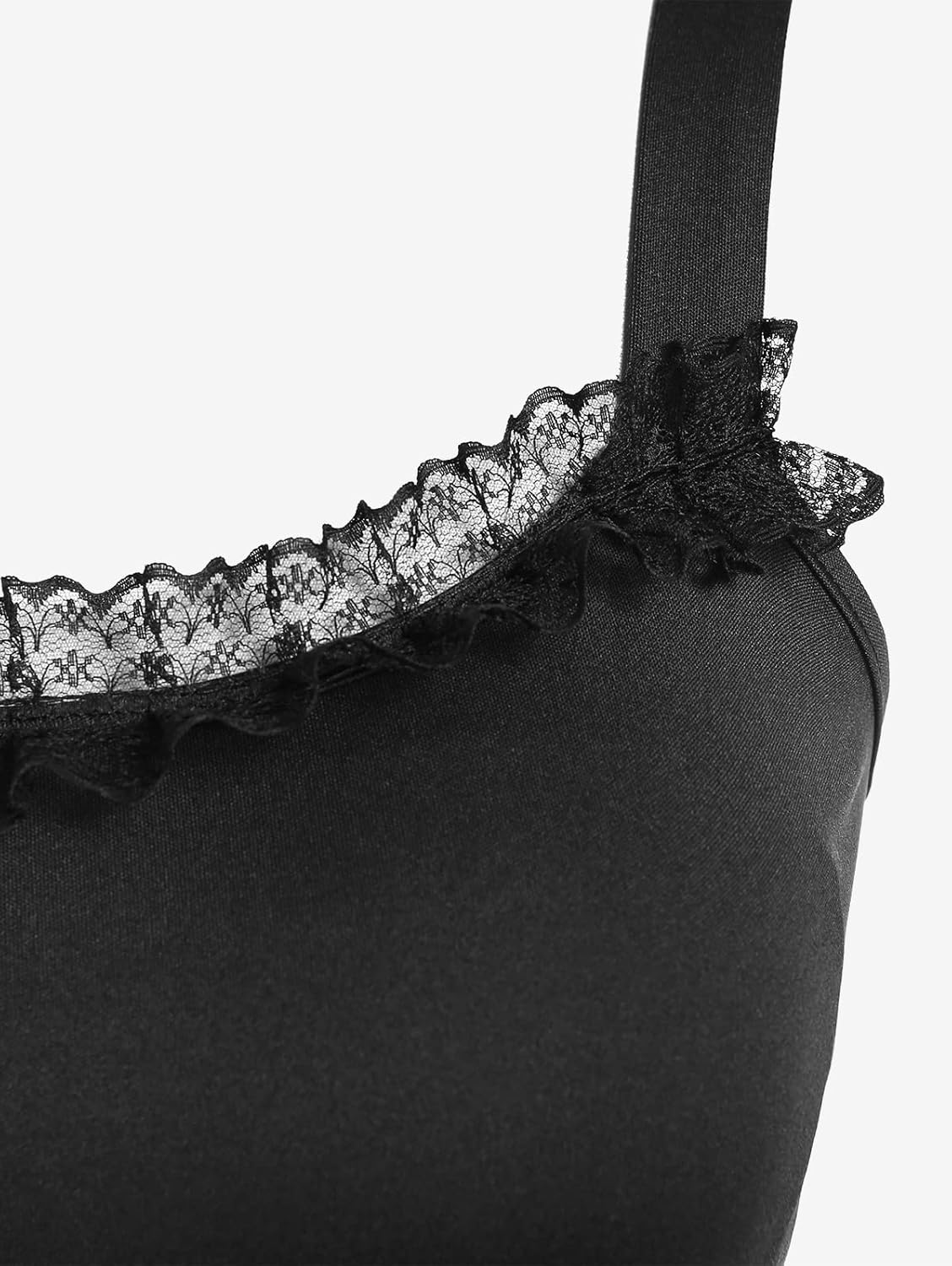 ROSE GAL Women Plus Size Victoria Gothic Lace Trim Lace-up Ruffled Cinched Ruched High Low Midi Dress - Image 5