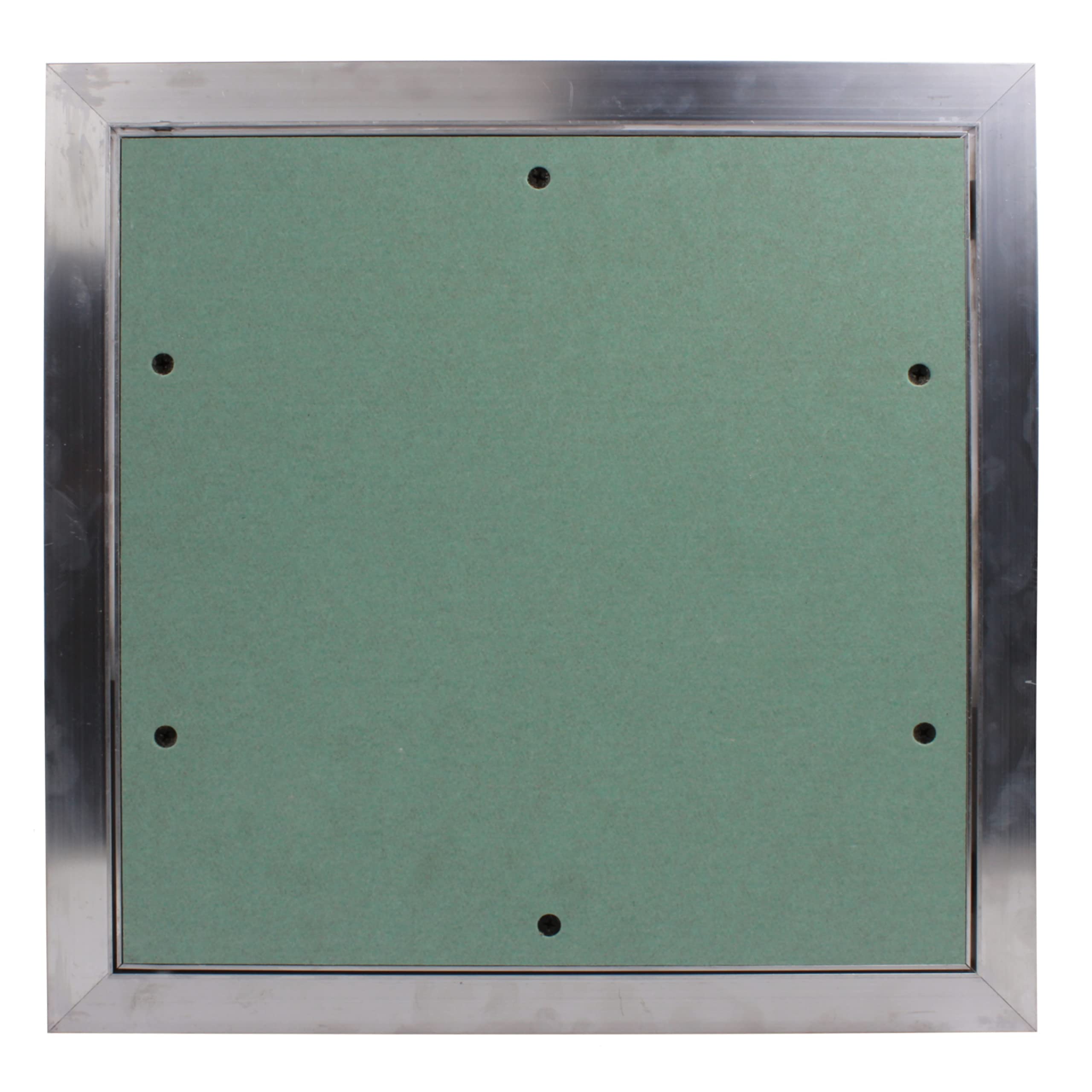 Revisionsklappe 400 x 400 mm Gipskarton Feuchtraum Inspektionsklappe GK-Einlage Aluminium - VONLIS® 40 x 40 cm