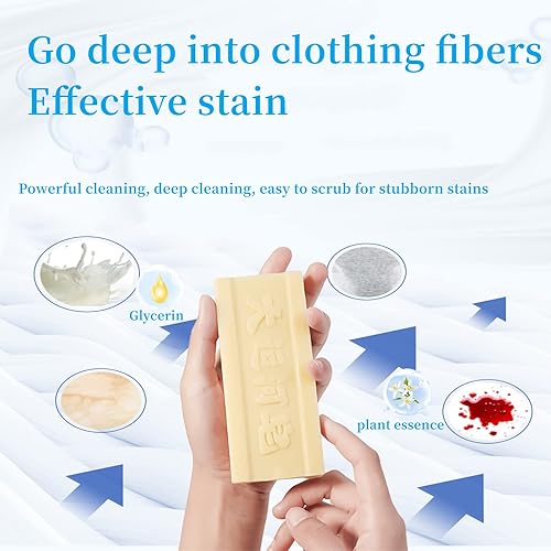 Miniatura 3 de Jabón de limpieza de ropa interior, jabón del Gran Canal, paquete de 4 quitamanchas para ropa, ropa interior, zapatos, ropa de cama, alfombra,