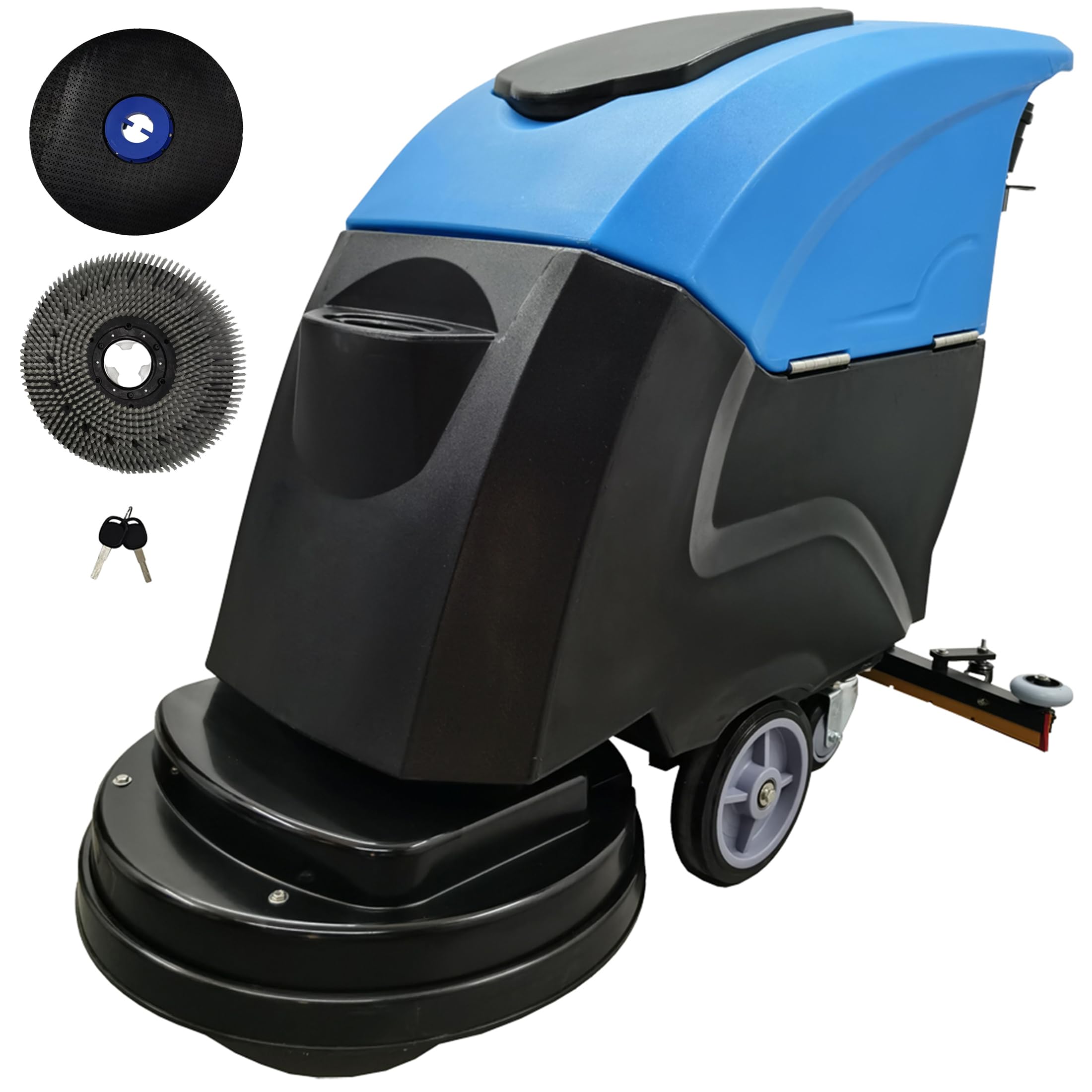 INTSUPERMAI Commercial Floor Scrubber Dryer Machine Heavy-Duty 20