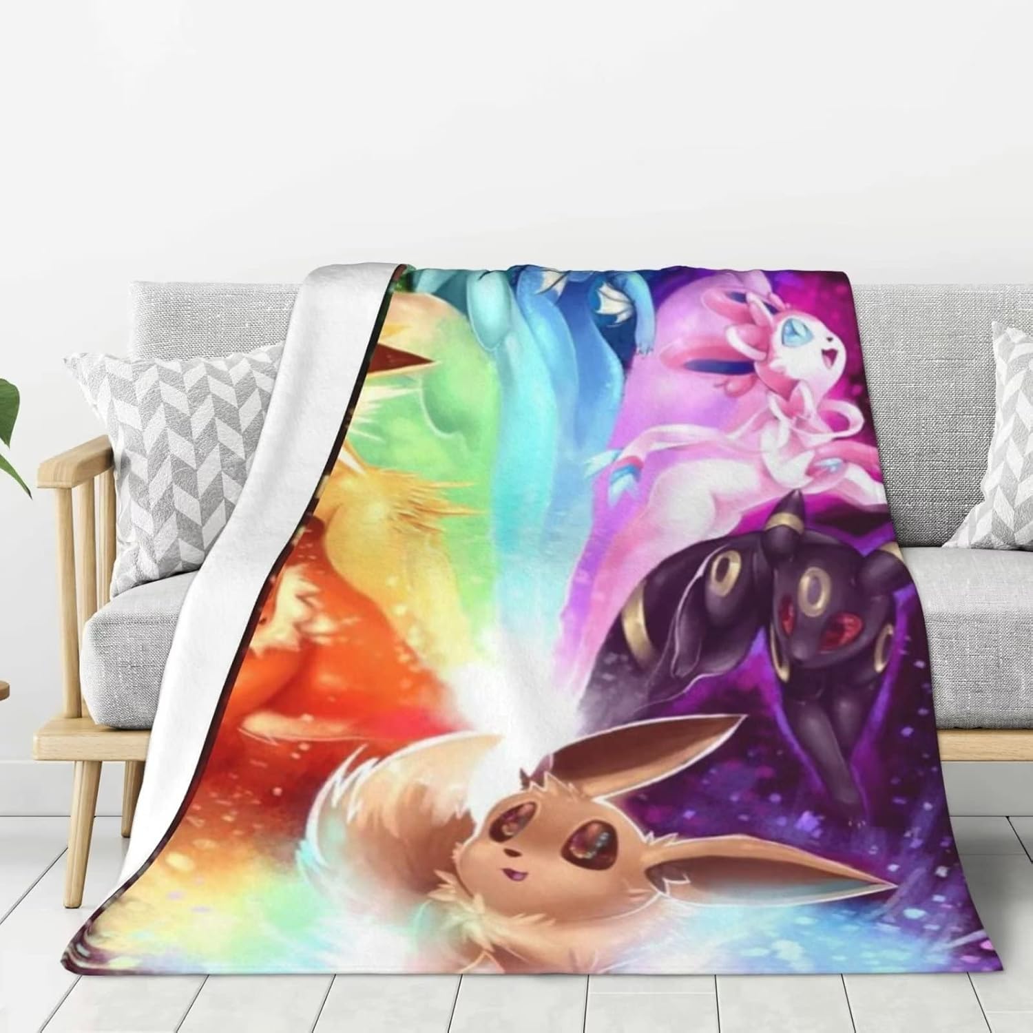 Kids Anime Blankets Super Soft CartoonThrow Blanket 3D