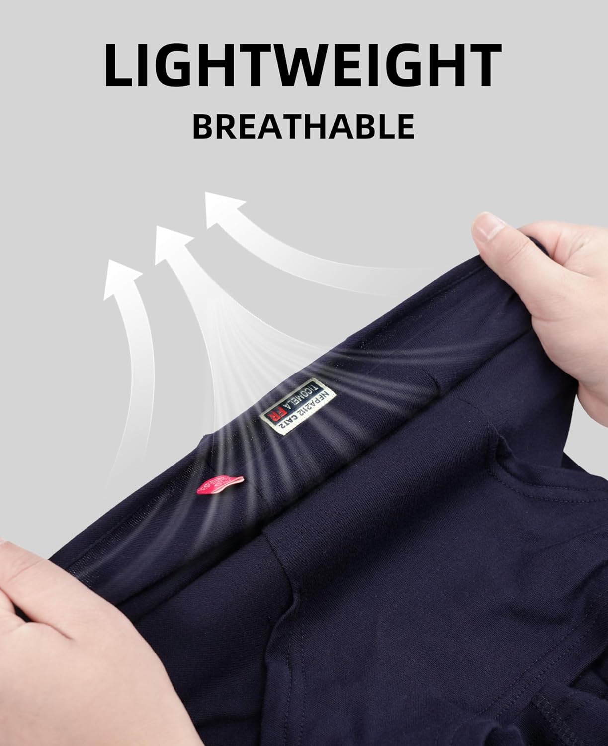 TICOMELA FR Face Mask Balaclava Flame Resistant Hood CAT2 Arc Rated | Welding Safety Cover Hood, One Size Protective Workwear - Image 3