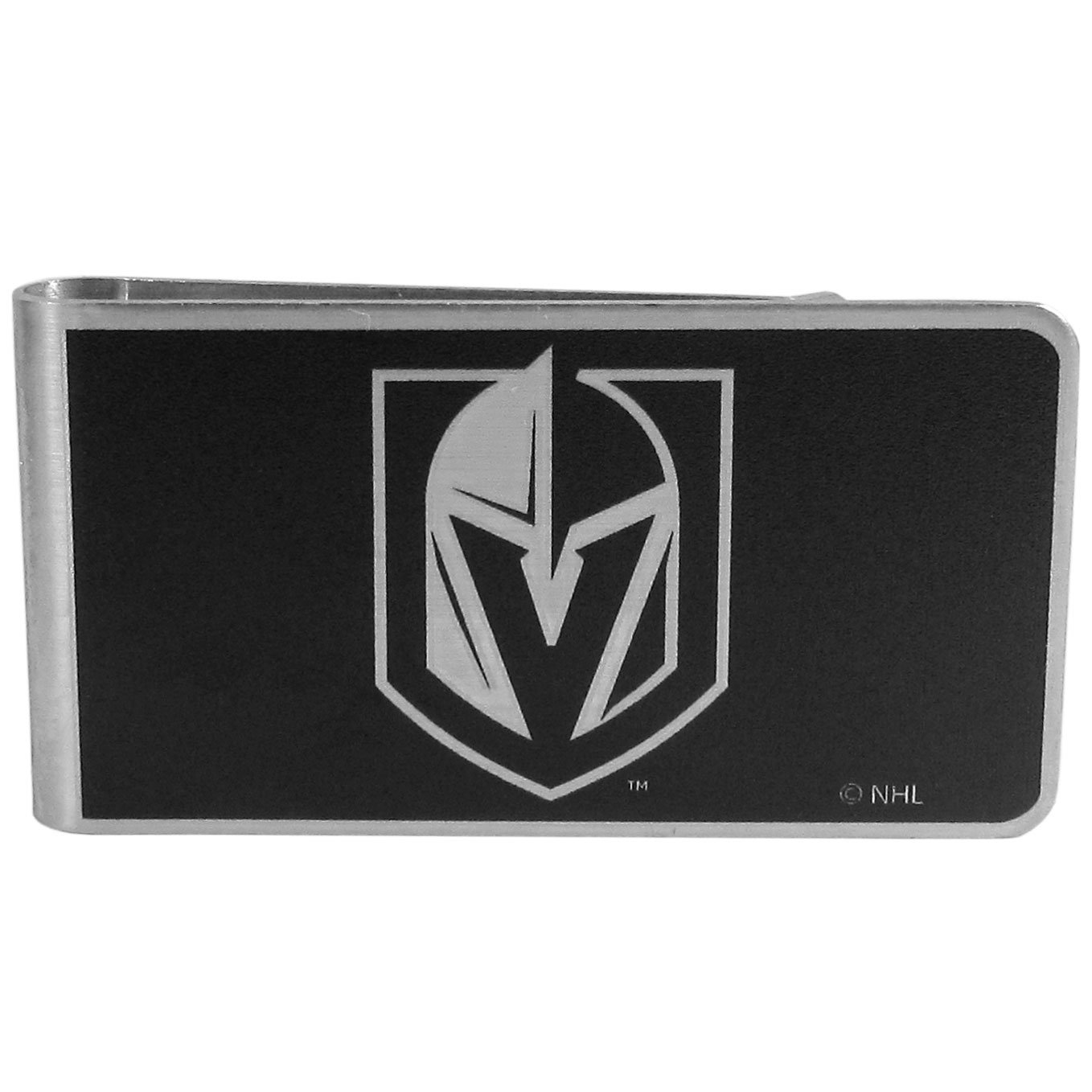 Siskiyou NHL Unisex Black and Steel Money Clip-image-0