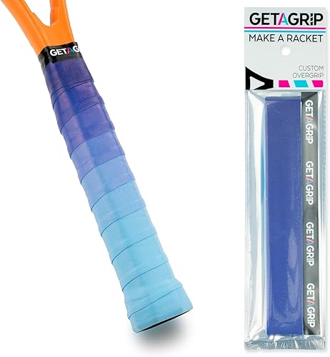 Miniatura 41 de Get A Grip - Grip personalizado para raqueta de tenis - Agarre antideslizante/de secado rápido para tenis - Grip precortado para raqueta de The
