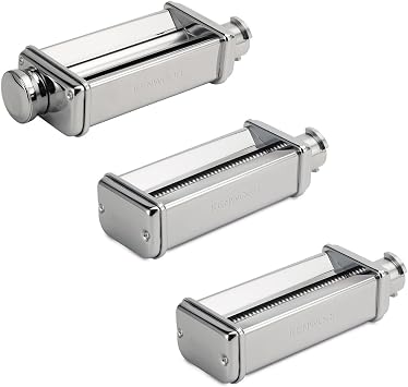 Kenwood MAX980ME Pasta Food Processor Accessories, 18/8 Stainless Steel, Silver