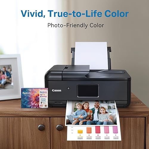 Miniatura 4 de ReliInk - Cartuchos tinta negra y color 245XL 246XL, repuestos aptos para Canon 245, 246, 245XL y 246XL, compatibles con impresoras Pixma MG2522,