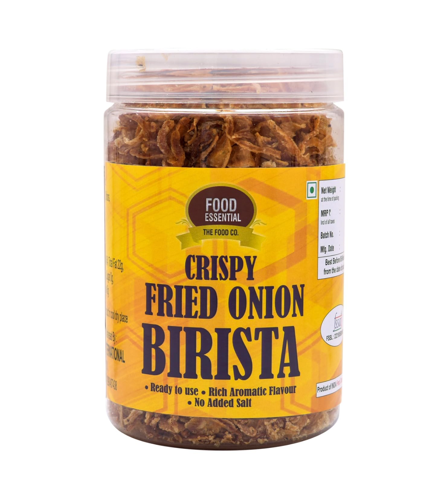 Food Essential Crispy Fried Onion Birista 200 gm. [Ready to use, No added Preservatives) Pack of 1 (B0D36664DD) Amazon Price History, Amazon Price Tracker