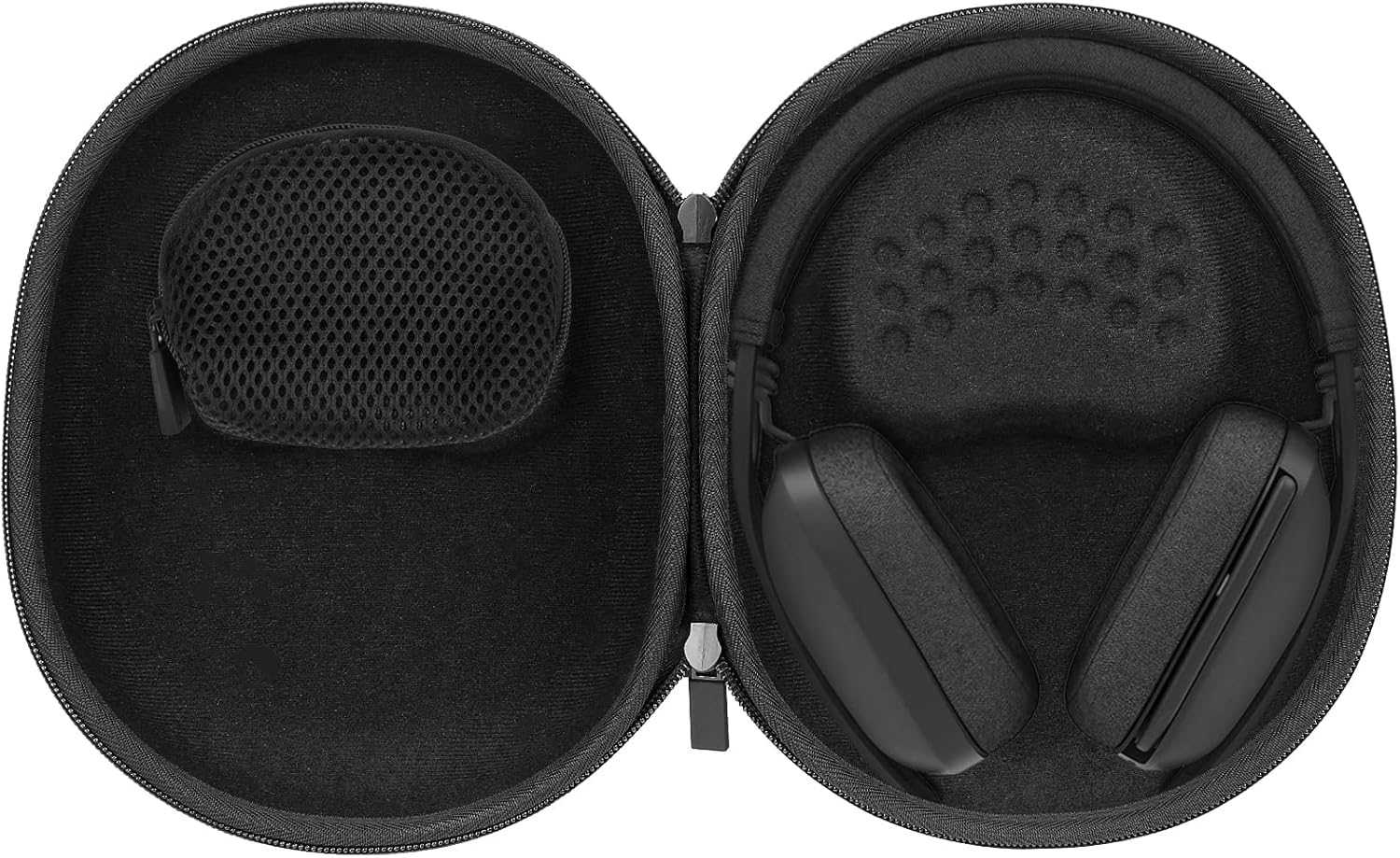 co2CREAHard Travel Case for Logitech Zone Vibe 125 Vibe 100 Wireless Over-Ear Headphones,Case onlyGlobal Recycled StandardGlobal Recycled StandardClimatePartner certifiedGlobal Recycled Standard