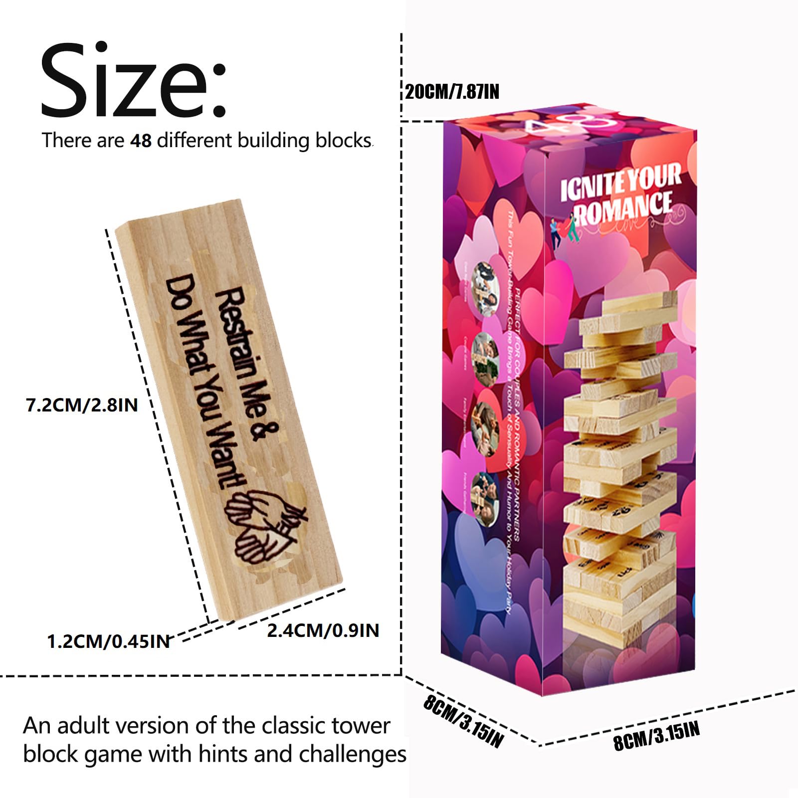 EROPATRY Juego De Torre De Bloques Súper Traviesos, Actividades Para