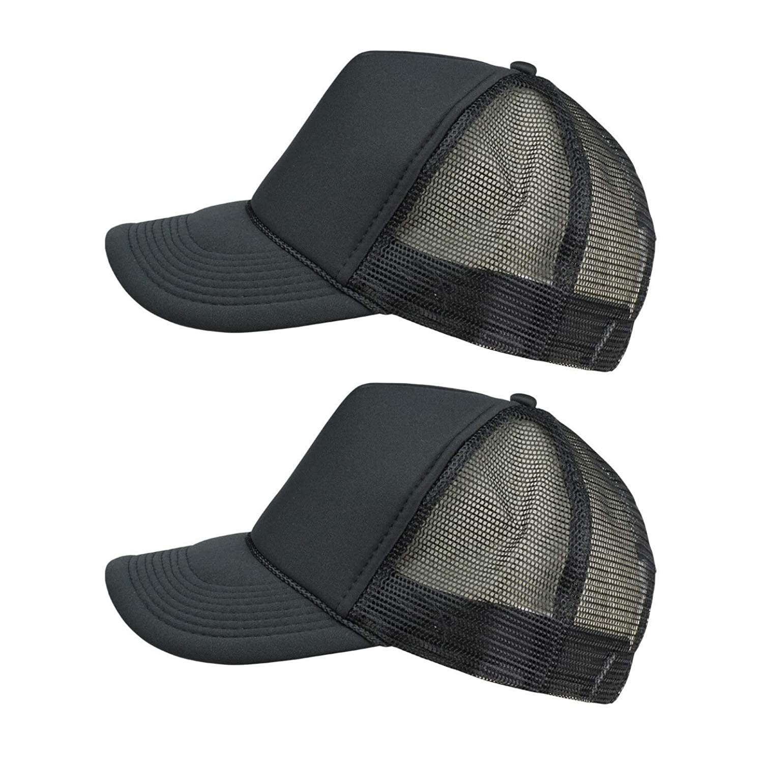 ImpecGearimpecgear 2 Packs Youth Kid's Baseball Caps Trucker Hats Mesh Cap(2 for Price of 1)