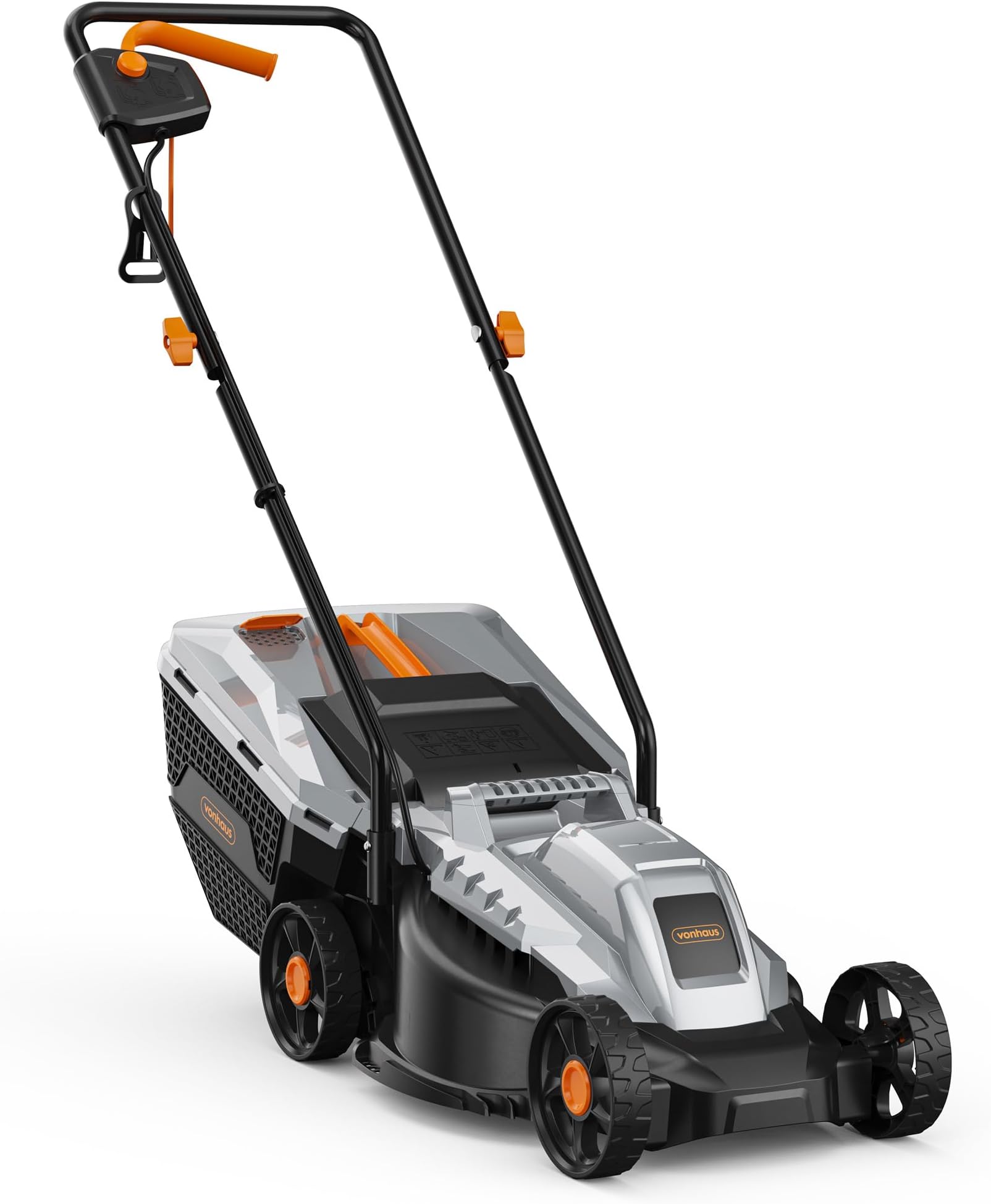 VonHaus Lawnmower 1600W Electric Corded Lawn Mower for all Types of