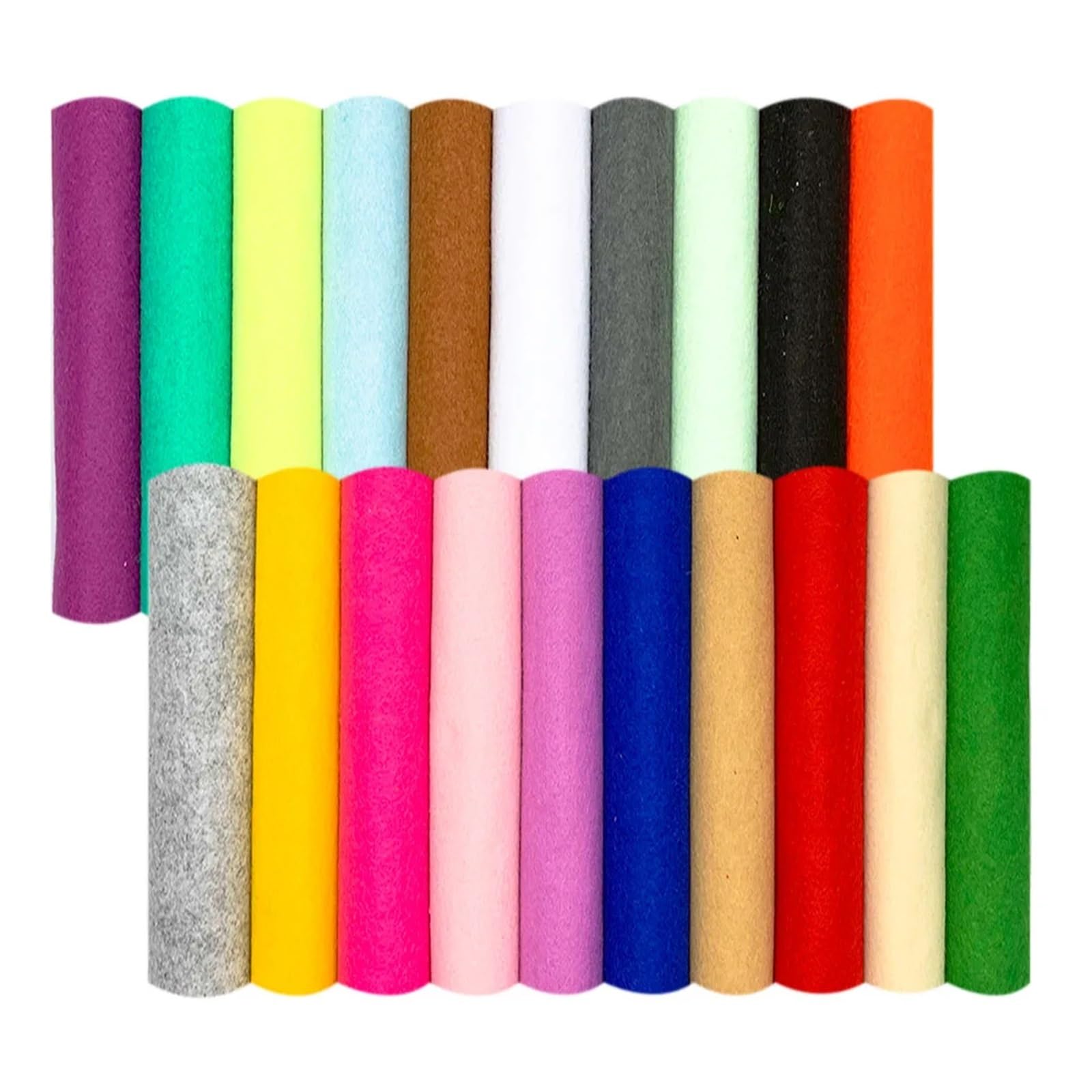 Bastelfilz Filz 90 cm breite, weiche Filzstoff-Vliesplatte for Selbermachen – Nähpuppen, Weihnachtsbastelmaterial for Kinder für DIY Handwerk(Light Blue,90cm x 90cm)