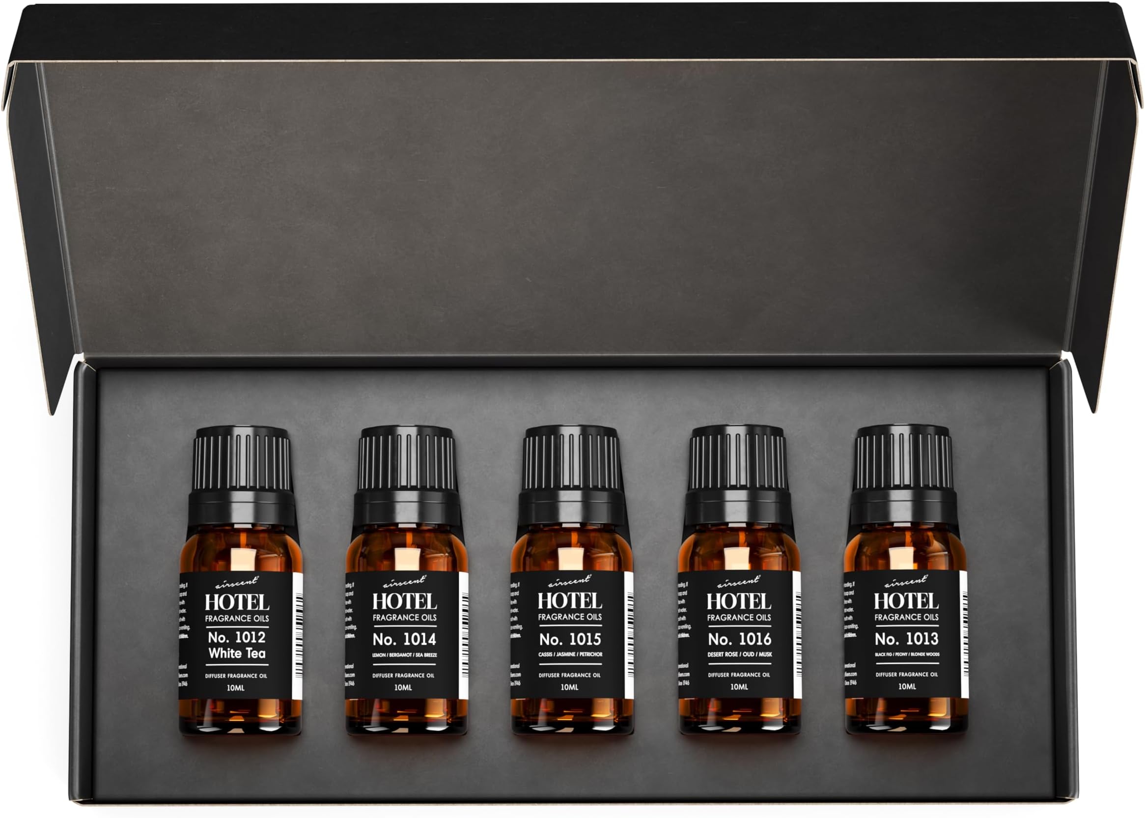 Air-Scent Hotel Diffuser Oil Gift Set 5 Star Essential Oil Blends 10ml 0.34ml Fragrance Oil Set Westin White Tea Edi