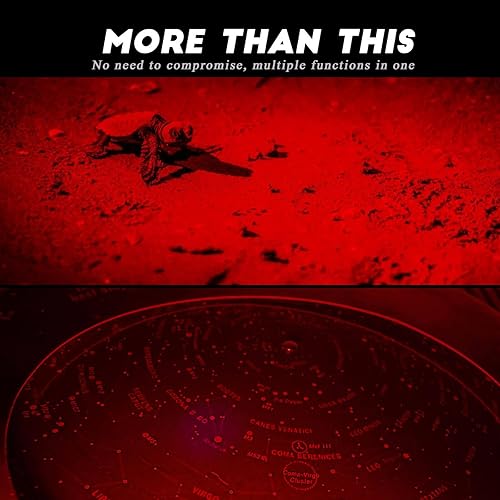 Miniatura 4 de Linterna roja mejorada, blanco brillante y opciones de luz roja de alta y baja potencia con memoria, lente de zoom, linterna pequeña LED portátil