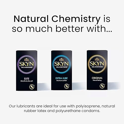 Miniatura 6 de SKYN Lubricante de química natural, 2.7 onzas líquidas, lubricante a base de agua con pH equilibrado, con infusión de humectante natural