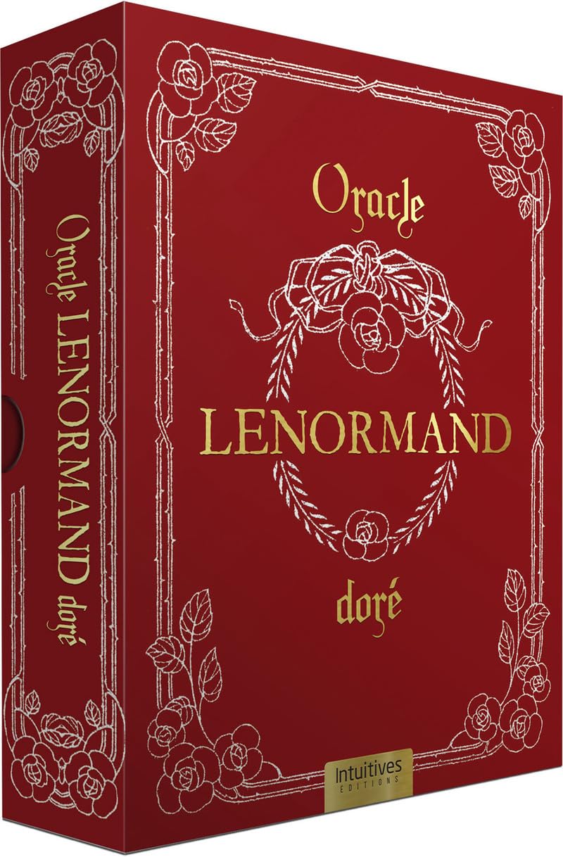 Coffret Oracle Lenormand doré: Avec 36 cartes
