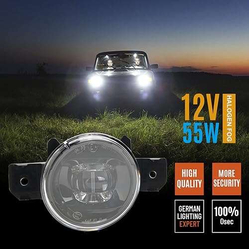 Miniatura 9 de Nueva generación LED antiniebla lámpara actualización para Renaul.t Clio II Clio III Espace IV Koleos Laguna II Mater Modus Thalia Vel Satis MODUS