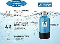 Vista 7 de On The Go otg4-dblsoft-portable 16.000 grano RV suavizador de agua