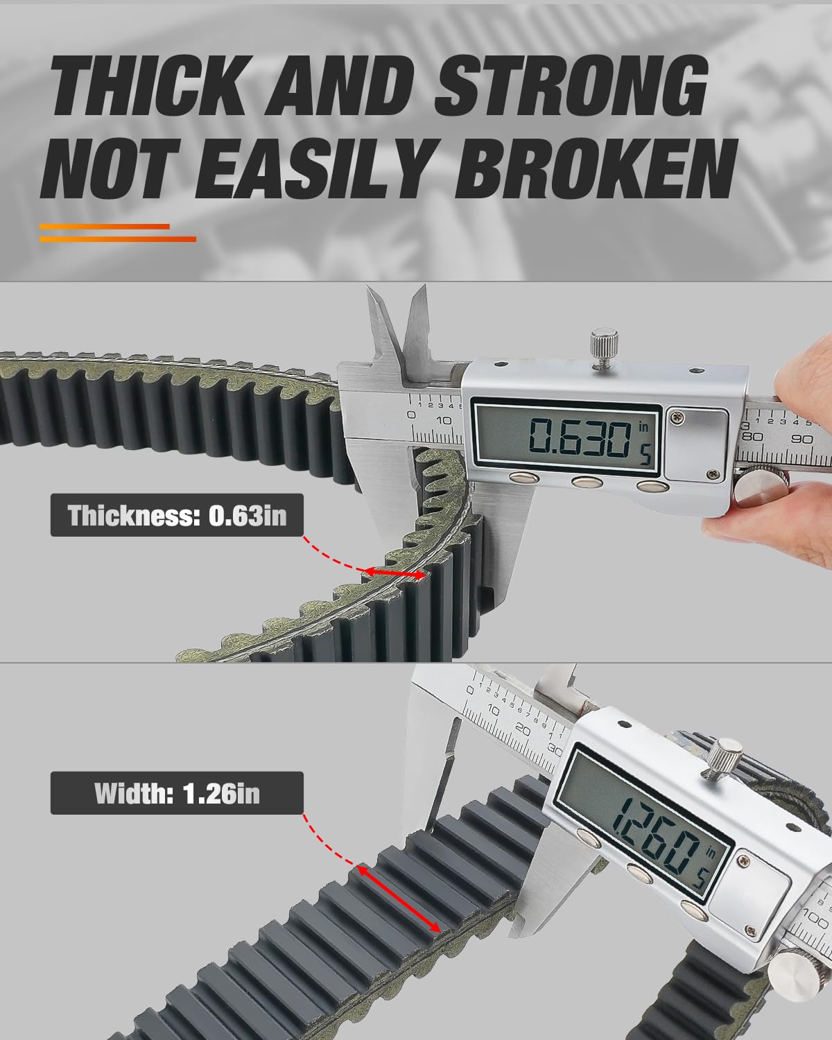 Frokom Drive Belt Fit for Polaris Ranger 500 2011-2013, Ranger 800 2010-2017, RZR 800 2008-2014, Sportsman 500 570 700 800 2007-2014, Replaces 3211162